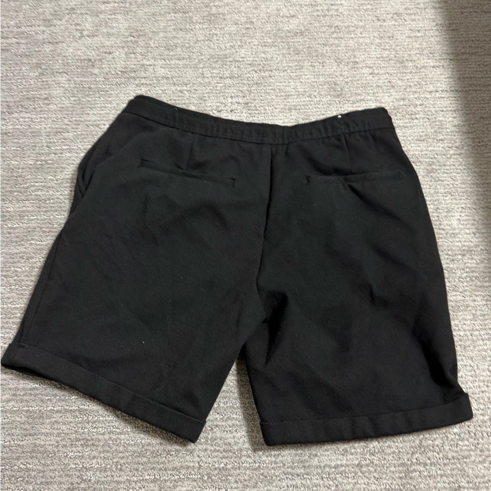 ZARA Men's Black Casual Shorts | Size Large - Picture 2 of 3